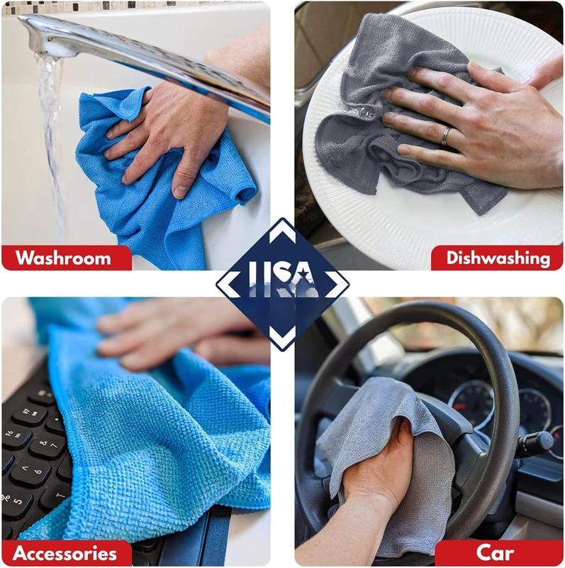 Microfiber Cleaning Cloth - 6 count 11.5