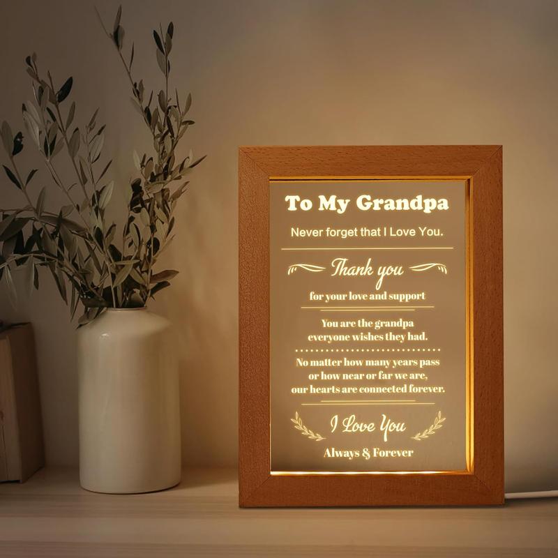 Best Grandma Gift from Granddaughter Grandson - Unique Gift, Mothers Day Gifts for Grandma, Perfect Gifts for Birthday, Christmas, Wedding Anniversary, Thanksgiving(L-6.7*8.3IN)