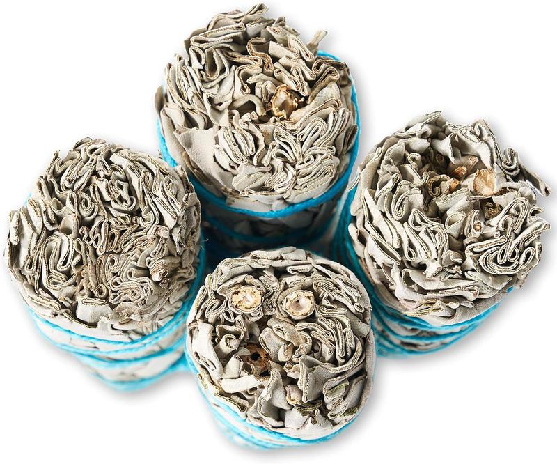 6 Pack White Sage - Sage Smudge Sticks for Cleasing Energy - Sustainably Grown