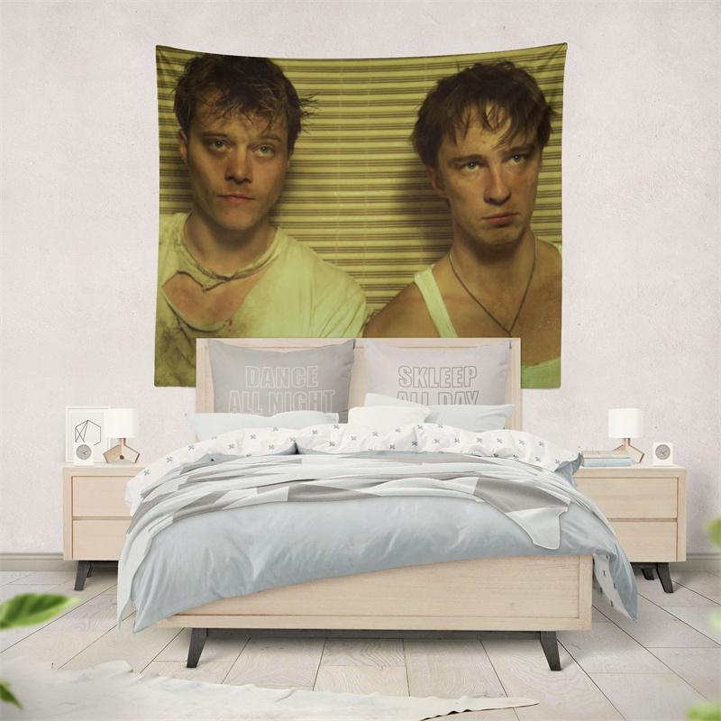 Gaslight Gatekeep Girlboss Rudy Pankow and Drew Starkey Tapestry Wall Hanging Art for Bedroom Living Room Decor College Dorm