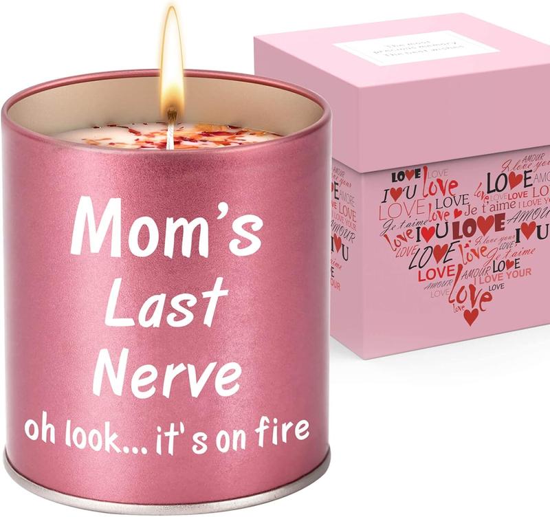 Funny Mom Gifts for Mom - 9oz Scented Candle - Mothers Day, Birthday, Valentines Day, Christmas Presents for Mom - Freshener, Decor