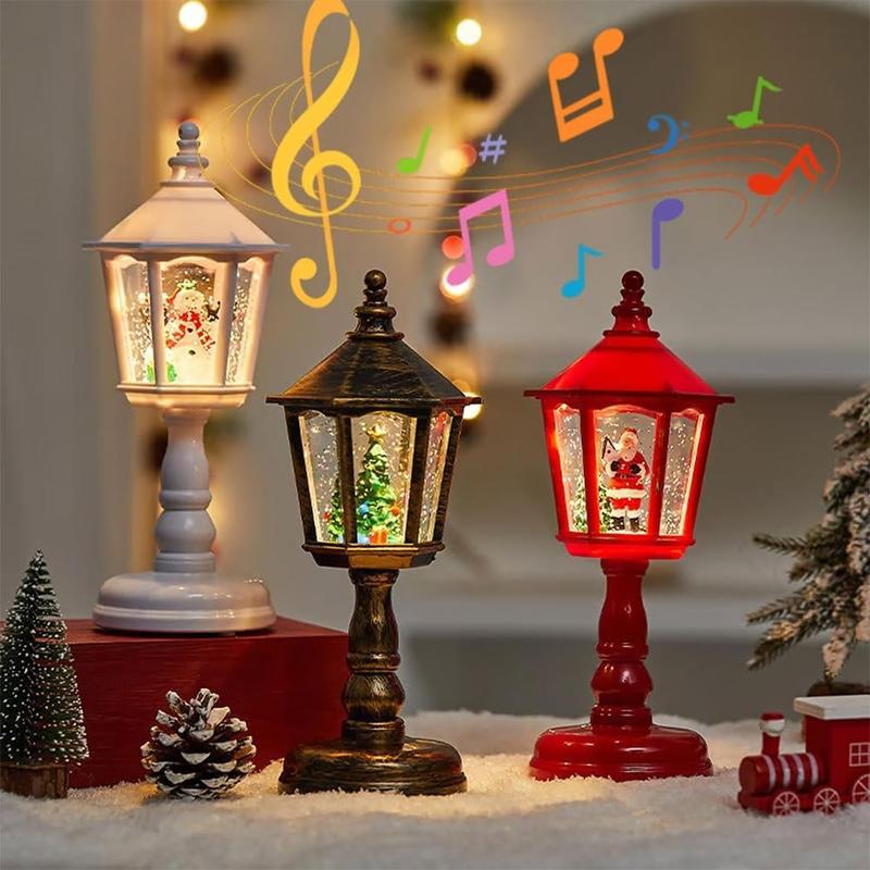 Snowman & Tree & Santa Claus Design Lamp Ornaments,Christmas Themed Light, Decorative Light for Home Party Festival, Festive & Party Supplies