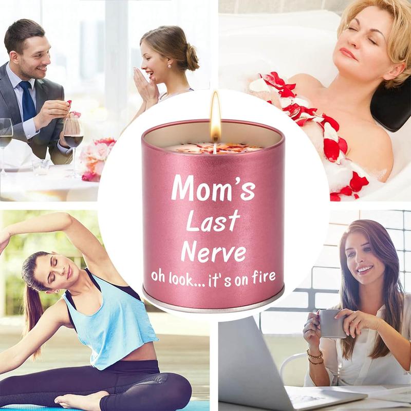 Funny Mom Gifts for Mom - 9oz Scented Candle - Mothers Day, Birthday, Valentines Day, Christmas Presents for Mom - Freshener, Decor