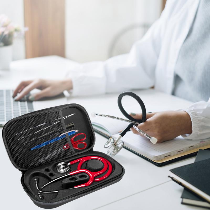 Carrying Stethoscope Case Shockproof Bag Travel Portable Carrying Case Heavy-Duty Storage Bag Lightweight Case for Nurses Doctors Organiser