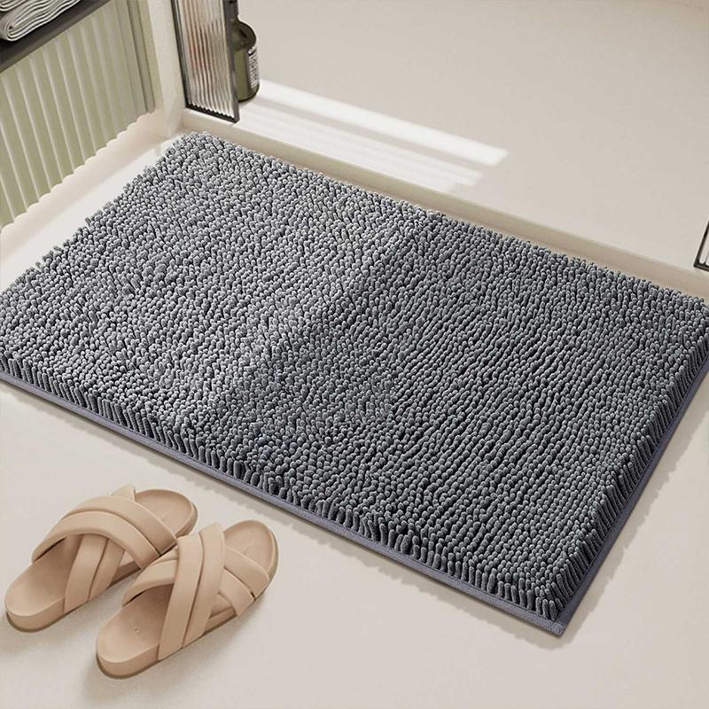 SONORO KATE Cozy Bathroom Mat Non-Slip Thick Door Carpet for Bathroom Bedroom Balcony Living Room Home Decoration,Water Absorbent