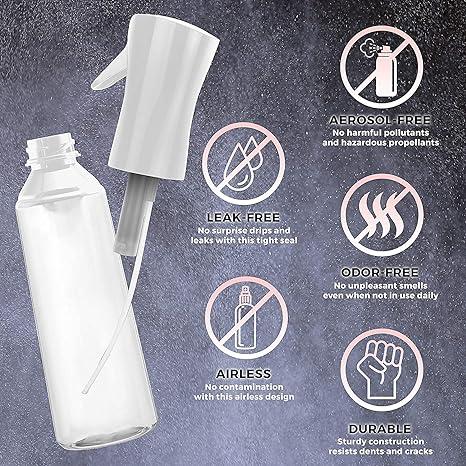 Continuous Spray Bottle, Garden Spray Bottle, Watering Bottle Alcohol Spray Bottle, Spray Bottle Transparent Spray Bottle, Hair Salon Hair Care, Beauty Makeup Moisturizing Spray Bottle,All-Season Availability.