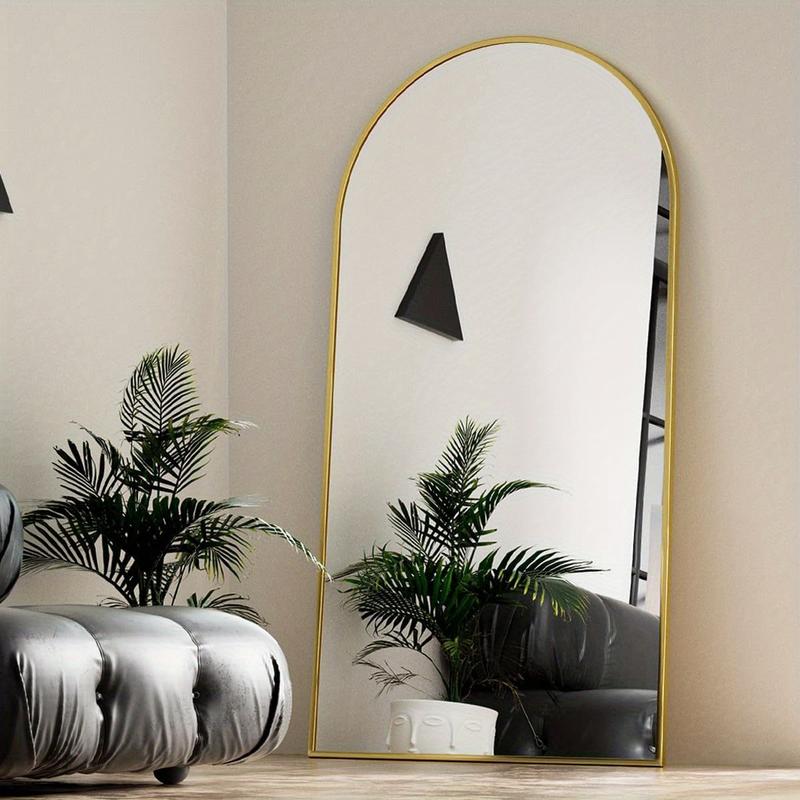 Oversized Arched Full Length Mirror, 76