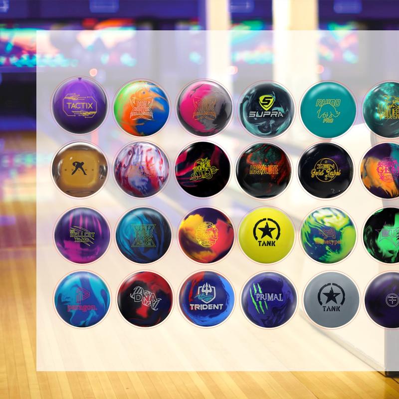 bowling ball stickers