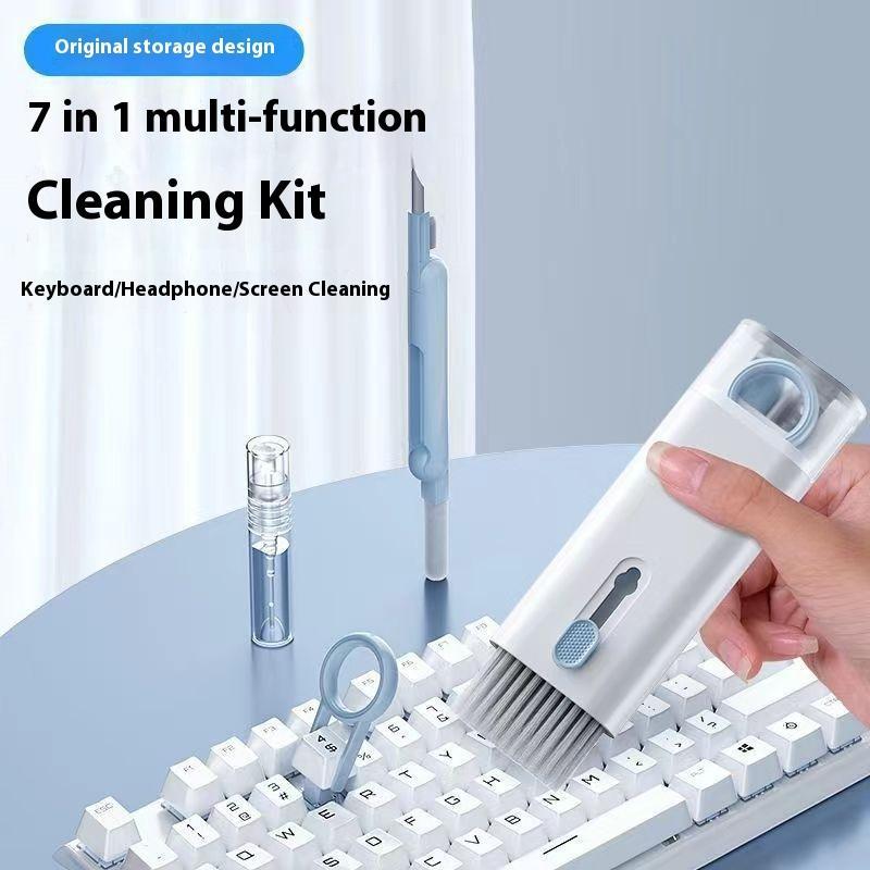 7 in 1 Multifunctional Cleaning Tool Kit, Phone Screen & Earphone & Computer Keyboard Cleaning Brush Set, Phone Maintenance & Cleaning Tool