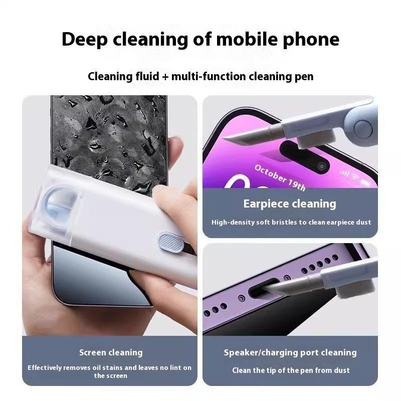 7 in 1 Multifunctional Cleaning Tool Kit, Phone Screen & Earphone & Computer Keyboard Cleaning Brush Set, Phone Maintenance & Cleaning Tool