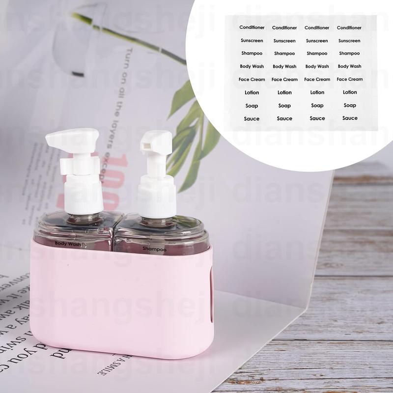 Travel bottles for Toiletries, TSA Approved Travel Containers, Refillable, Portable, Spray Bottles and Pump Bottles with Labels for , Perfumes and  (Pink)