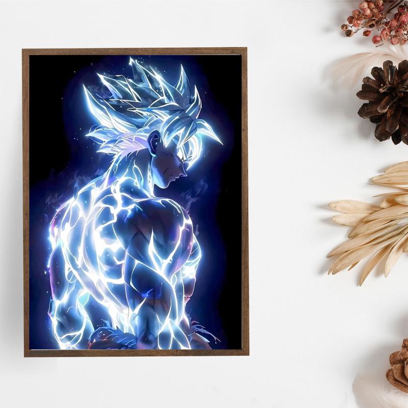 Epic Dragon Ball Adventure Art | Stunning Wall Decor Featuring Goku & Friends | Perfect for Anime Collectors!