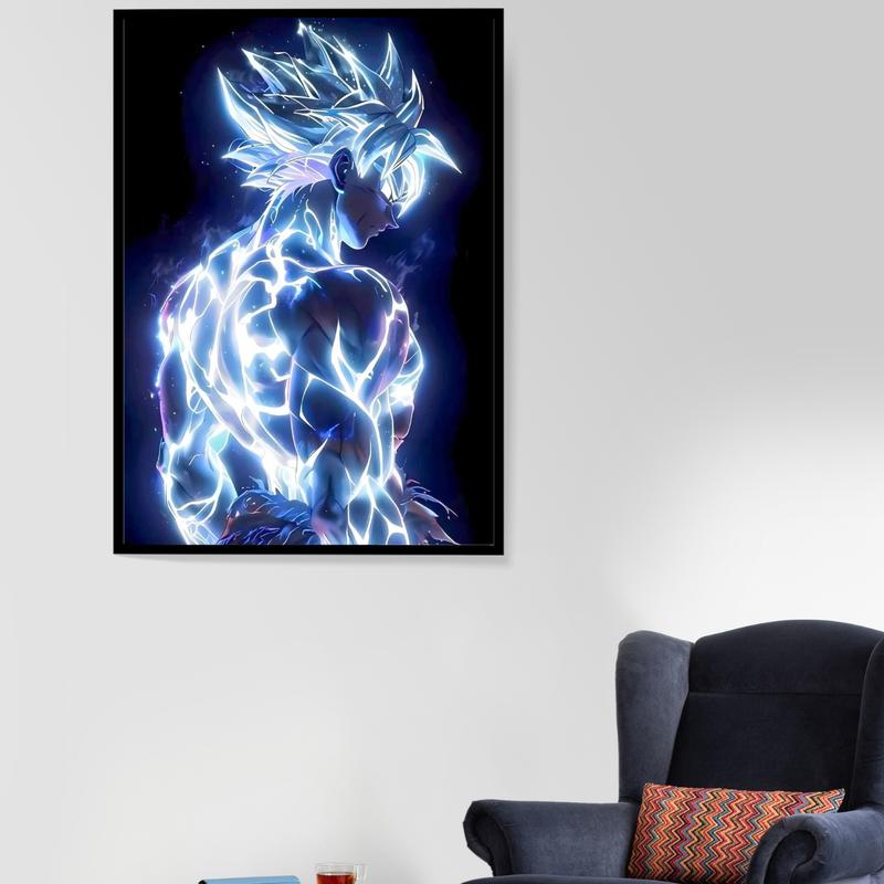 Epic Dragon Ball Adventure Art | Stunning Wall Decor Featuring Goku & Friends | Perfect for Anime Collectors!