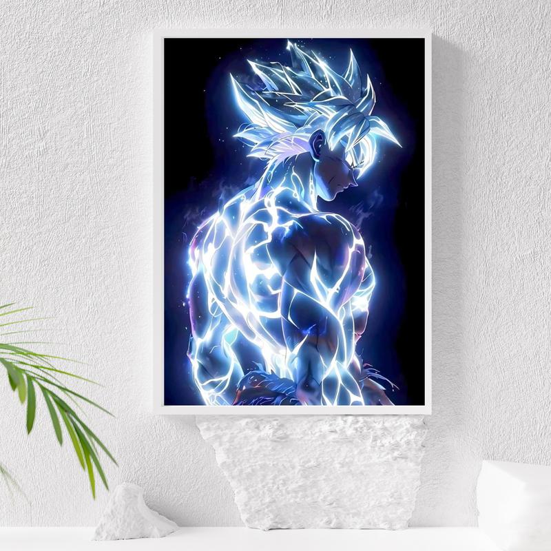 Epic Dragon Ball Adventure Art | Stunning Wall Decor Featuring Goku & Friends | Perfect for Anime Collectors!