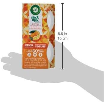 Air Wick Stick Ups Air Freshener, Sparkling Citrus, 2Ct