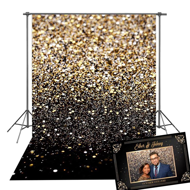 Glitter Backdrop, Photo Backdrop, Starry Sky Background for Wedding Party, Birthday Party Supplies