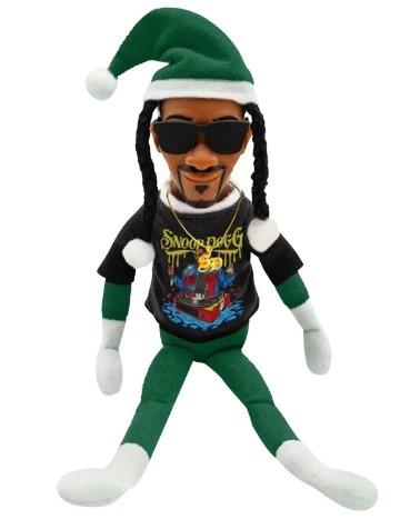 Snoop on A Stoop Hip Hop Lovers Cross-border Spy on Stooping Christmas Elf Resin Doll, Best of gift, Meaningful gift.