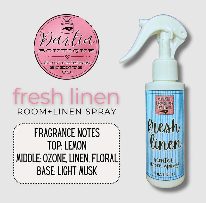 NEW!* Darlin Boutique Southern Scents Co. 4oz High Fragrance Room + Linen Spray Scented Freshener Bottle Pack Bottle Pack Perfume Aroma