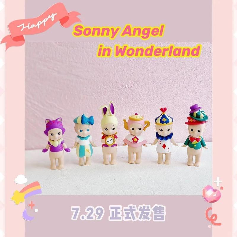 [LIMITED ARRIVALS] Sonny Angel in Wonderland Blind Box Mini Decor, Cute Phone, Car decoration, Computer Decoration, Animal Shape, Random, Gift