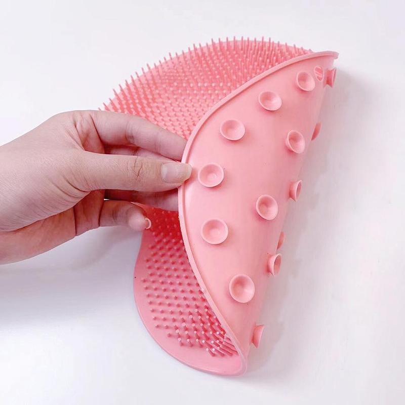 1 Count  Random Color Back Scrubber, Exfoliating Foot Scrubber, Shower Foot Scrubber Pad for Bathroom Washroom, Boyfriend Gift