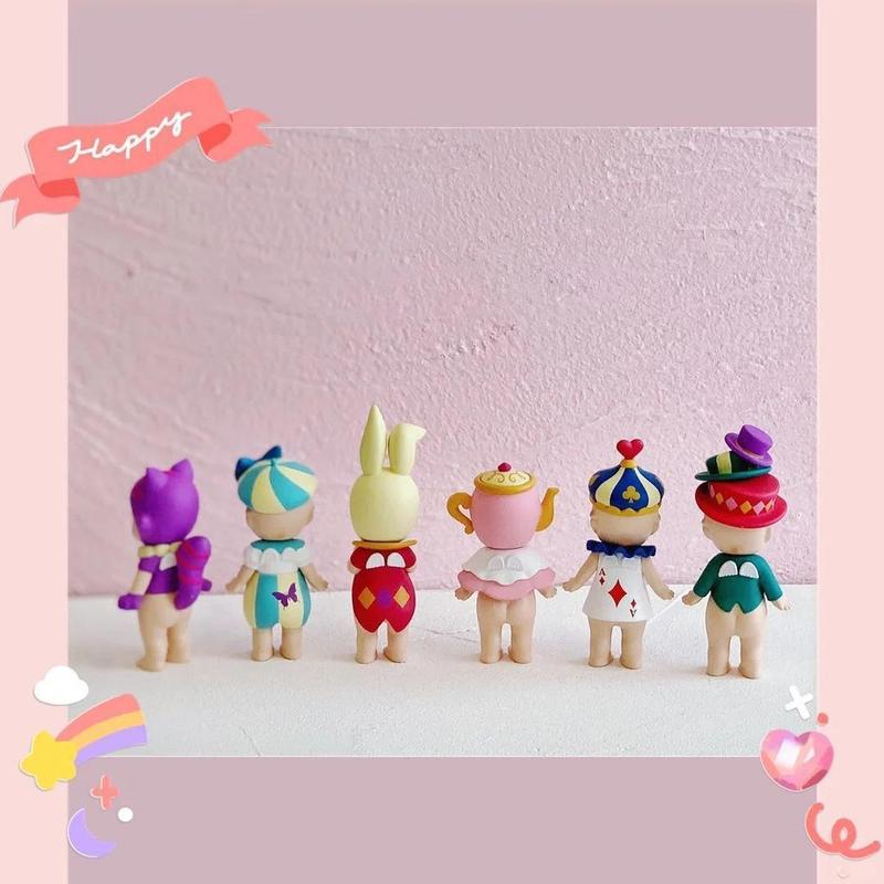 [LIMITED ARRIVALS] Sonny Angel in Wonderland Blind Box Mini Decor, Cute Phone, Car decoration, Computer Decoration, Animal Shape, Random, Gift