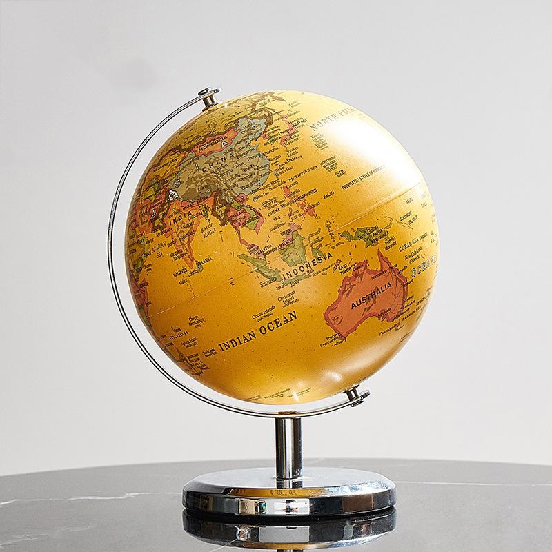 Globe Design Desk Ornament, 1 Count Modern Creative Spring Desk Decoration, Home & Office Decoration Supplies