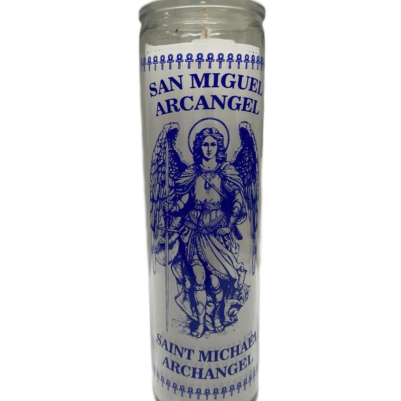 Saint Michael Archangel candle