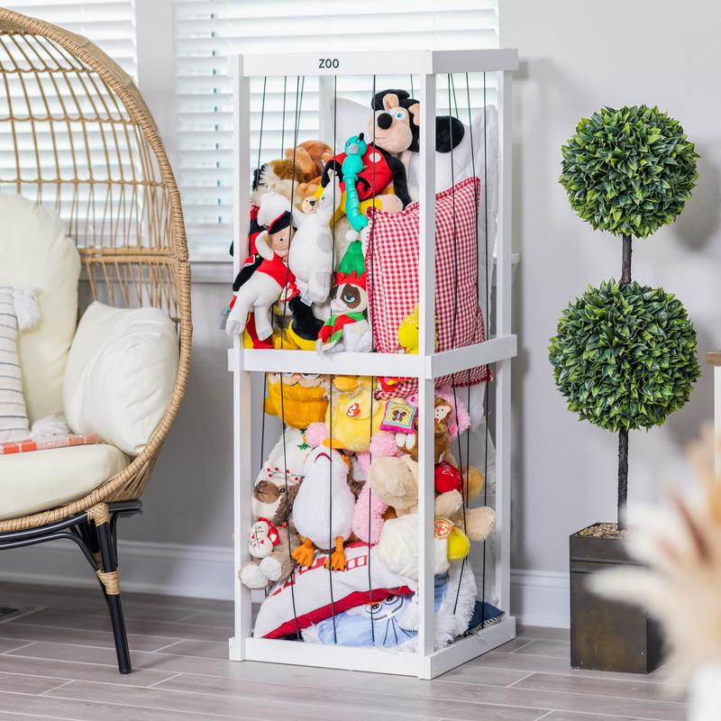 Stuffed Animal Zoo Toy Storage