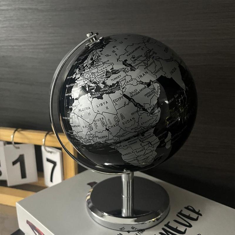 Globe Design Desk Ornament, 1 Count Modern Creative Spring Desk Decoration, Home & Office Decoration Supplies