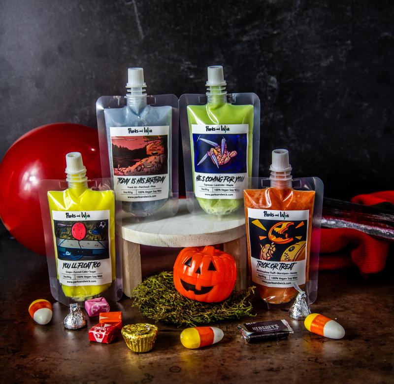 Halloween Scented Squish Squeeze Wax Melt Collection Candle Decor