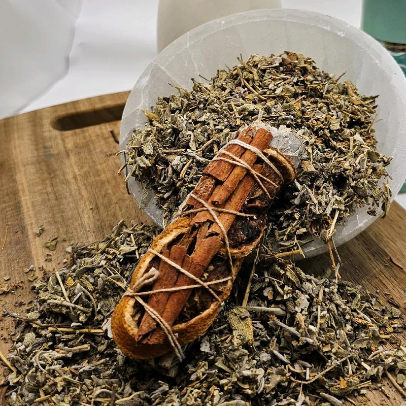 White Sage with Orange and Cinnamon