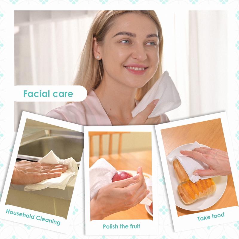 Ditoi Disposable Face Towels Facial Cloths for Sensitive Skin