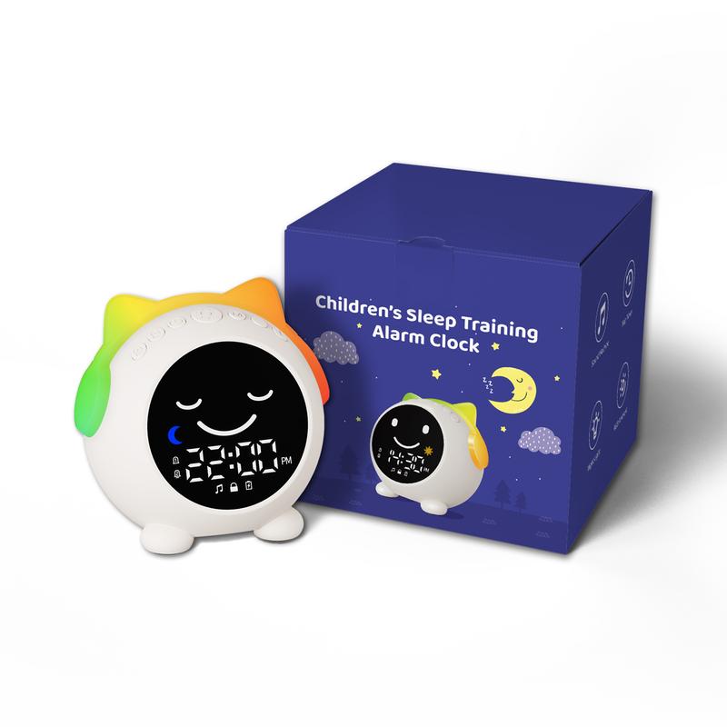 Sleep Training Clock, Kids Alarm Clock with Night Light & Nap Timer, Ok to Wake Clock for Girls and Boys