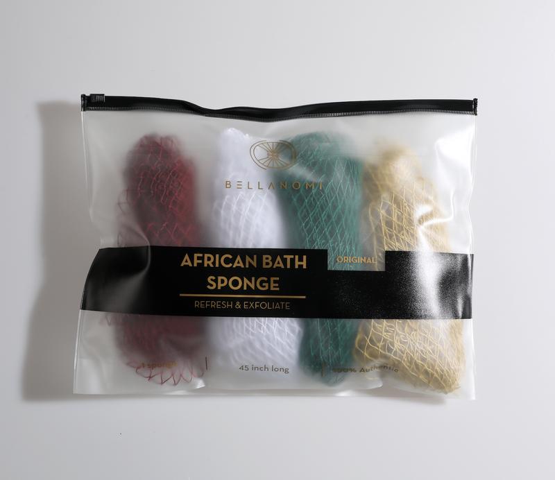 PICK YOUR BUNDLE 4 PCS African Exfoliating Net Sponge Bundle, SENSITIVE SKIN