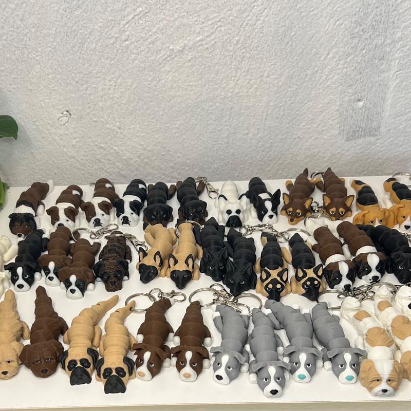 Articulating Dog Breeds 3d Printed Designed by Kekreations