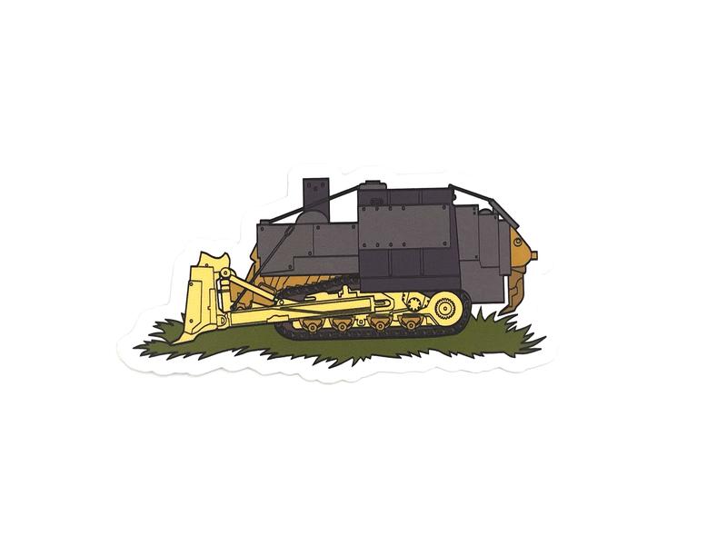 Killdozer Stickers