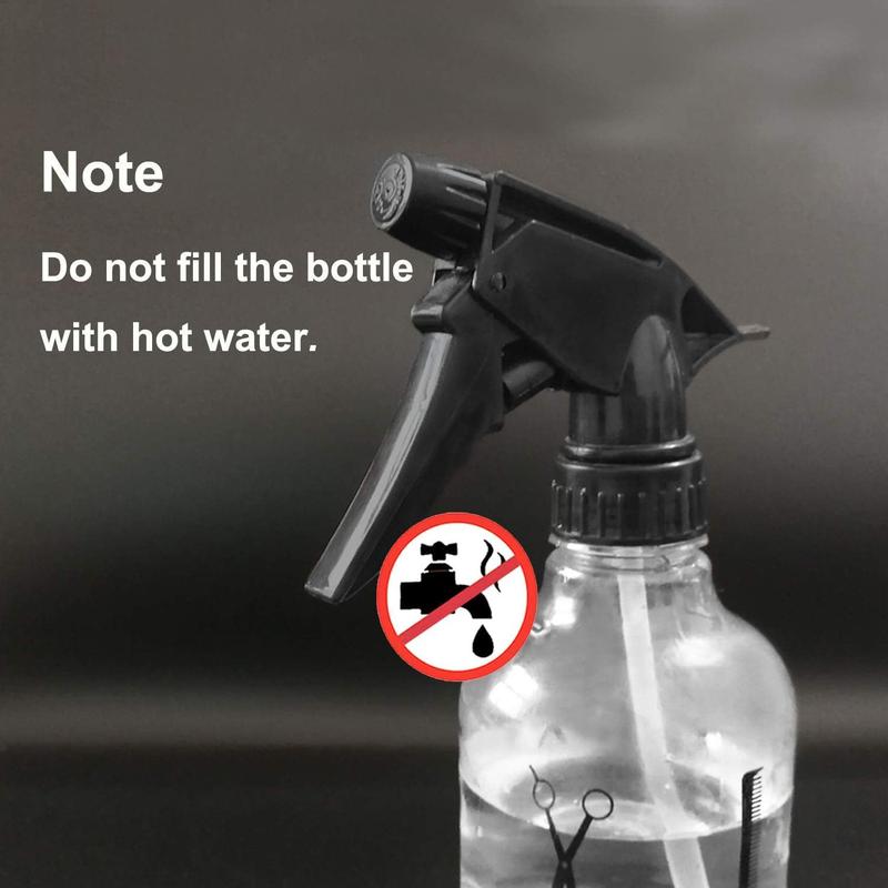 Ben's Luxury Mister Spray Bottle, 250ml Adjustable Spray Storage Container for Hair, Plant and Home Cleaning Kitchen Plastic Kitchen Plastic