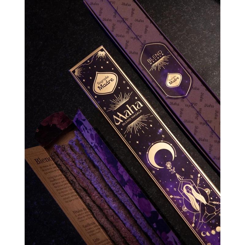 Purple Sparkle Maha Incense Fragrance Mother Nature Flower Scent