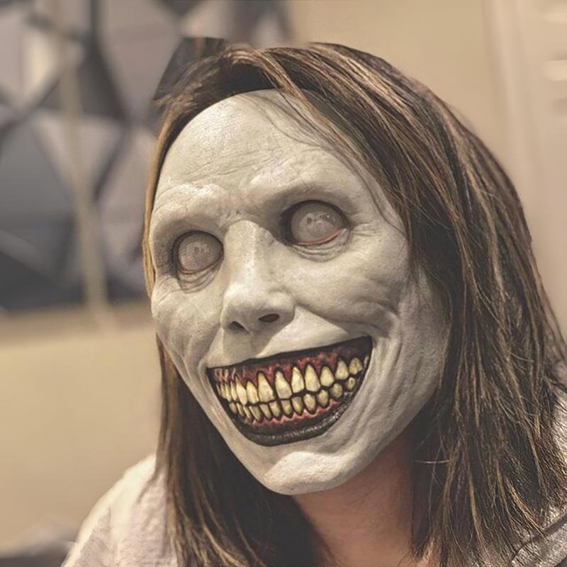 Scary Halloween Mask for Adults,Creepy Latex Horror Mask, Realistic Durable Natural Latex, Perfect for Parties