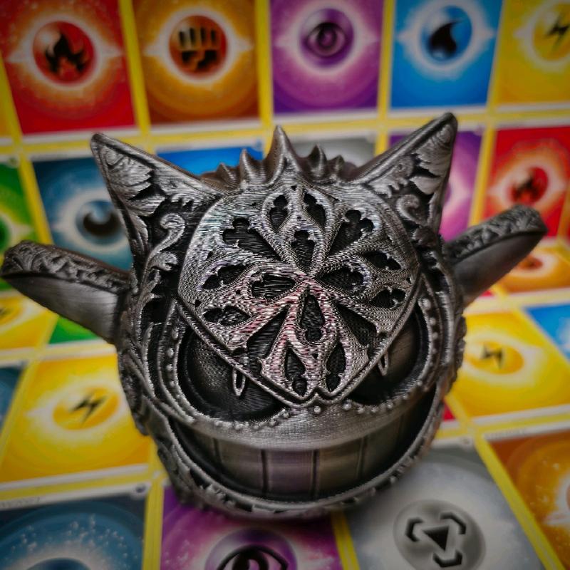 Gengar 3d Printed Pokemon Statue Hand Painted