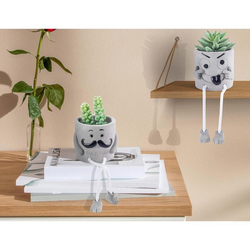 3 Packs Fake Plants Artificial Plants Indoor for Bathroom Desk Plants Decor