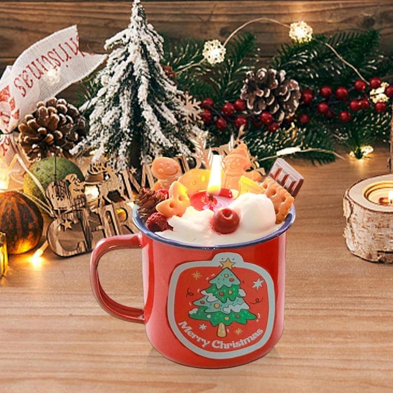 Christmas Aromatherapy candles, KozyNesté, Gingerbread Christmas decor scented candles, holiday gifts, Natural Soy Wax, decoration home goods aromatherapy  candles candle gift Highly Scented