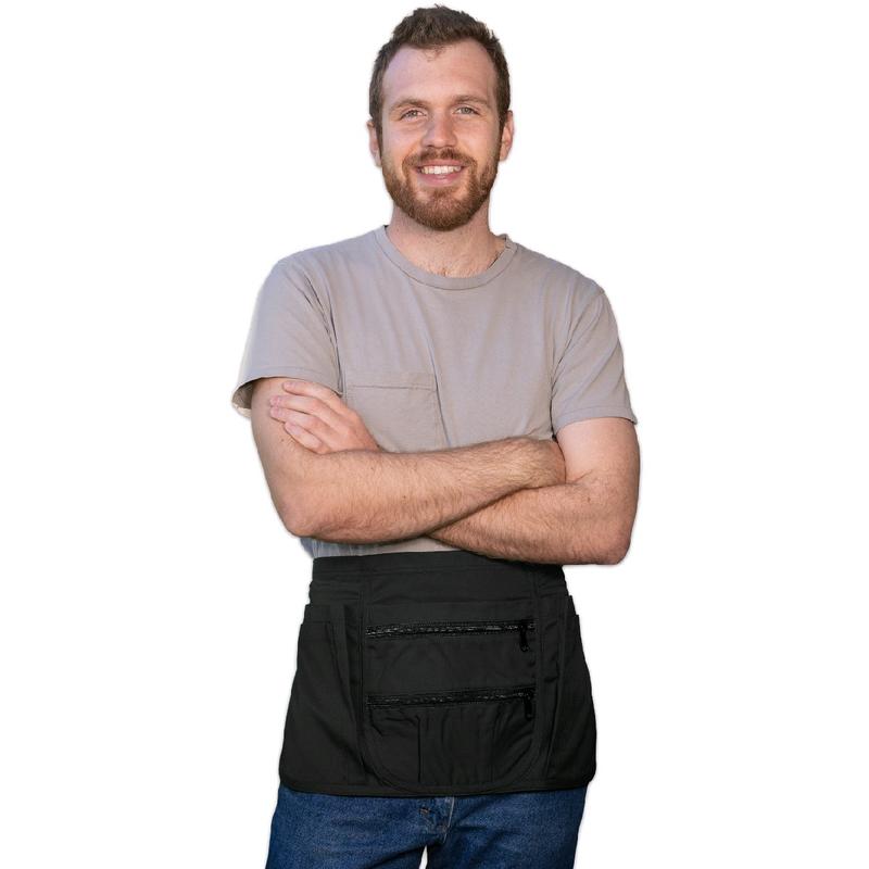 Smart Apron Waist (Black) 7 Pocket Apron