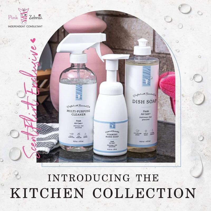 Pink Zebra Kitchen Collection Bundle