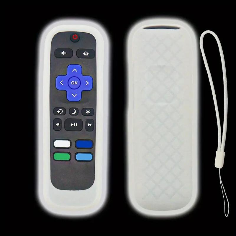 Glow In The Dark Remote Control Case, 1 Count Remote Control Cover, Remote Control Protector For Home, Christmas Gifts, Christmas Decorations