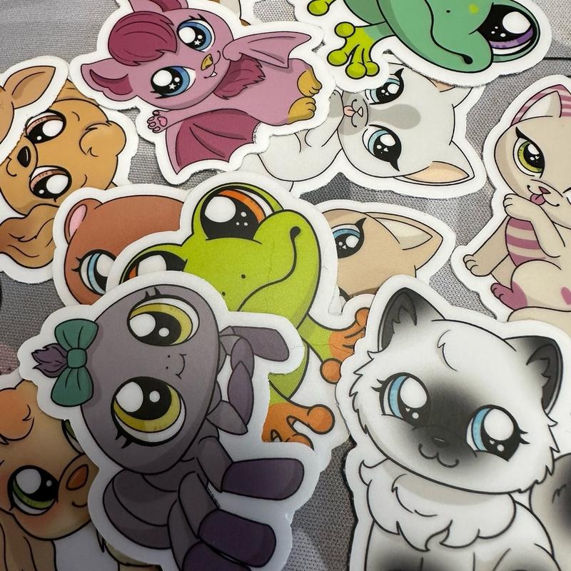 Orginal LPS fanart vinyl waterproof stickers