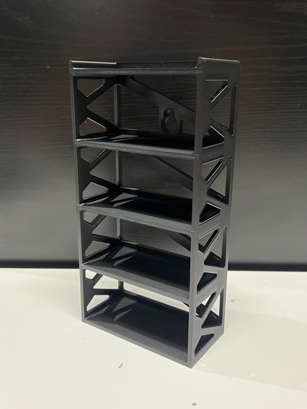 V2 Hotwheel 5 Car Display Stand w Hidden Wall Mounting Hole Industrial Design Hanging Shelf Storage Diorama Diecast Model Car 1 64 1:64 Organiser Hangable Racks