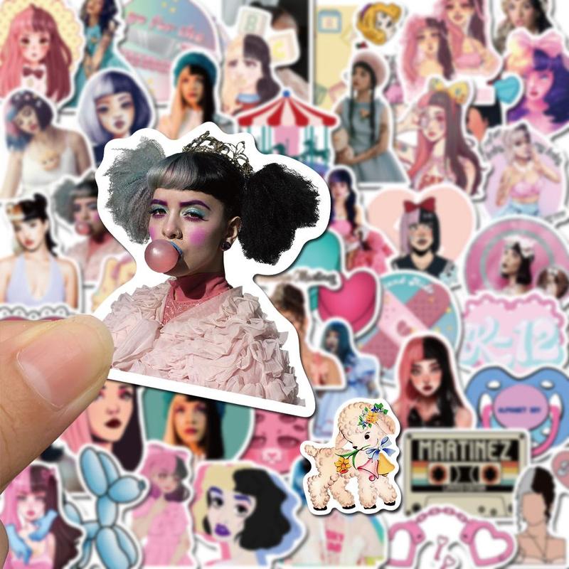 Cartoon Girl Series Sticker (50pcs), Waterproof Self Adhesive Decor Paper, Decor Sticker for Gift Greeting Card Water Bottle Laptop Phone