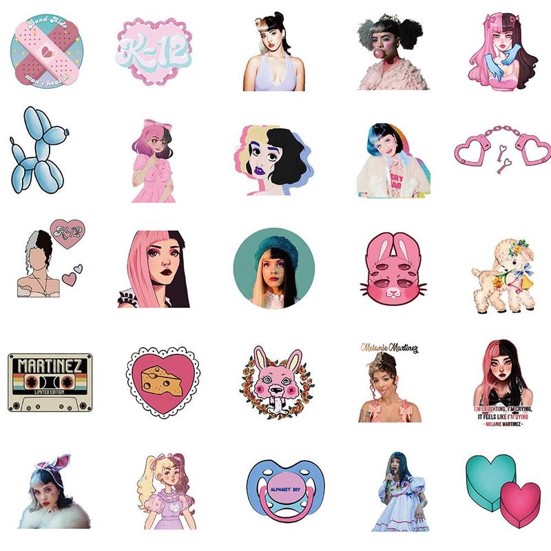 Cartoon Girl Series Sticker (50pcs), Waterproof Self Adhesive Decor Paper, Decor Sticker for Gift Greeting Card Water Bottle Laptop Phone