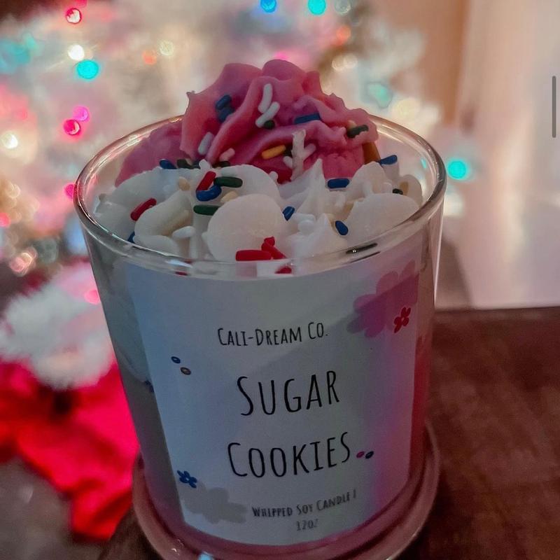 Whipped Sugar Cookie Candle